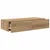 Produktbild 7 för Vägghylla med lådor ek 80x33x17 cm konstruerat trä