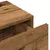 Produktbild 9 för Vägghylla med lådor åldrat trä 100x36x19 cm konstruerat trä