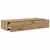 Produktbild 7 för Vägghylla med lådor ek 100x36x19 cm konstruerat trä