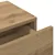 Produktbild 8 för Vägghylla med lådor ek 100x36x19 cm konstruerat trä