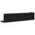 Produktbild 7 för Vägghyllor 2 st svart 75x16,5x16,5 cm konstruerat trä