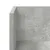 Produktbild 9 för Vägghyllor 2 st betonggrå 75x16,5x16,5 cm konstruerat trä