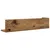 Produktbild 7 för Vägghyllor 2 st åldrat trä 75x16,5x16,5 cm konstruerat trä