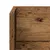 Produktbild 9 för Vägghyllor 2 st åldrat trä 100x16,5x16,5 cm konstruerat trä
