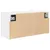 Produktbild 8 för Väggskåp för badrum vit 60x25x30 cm konstruerat trä