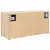 Produktbild 8 för Väggskåp för badrum sonoma-ek 60x25x30 cm konstruerat trä
