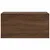 Produktbild 6 för Väggskåp för badrum brun ek 60x25x30 cm konstruerat trä