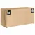 Produktbild 8 för Väggskåp för badrum artisan ek 60x25x30 cm konstruerat trä
