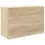 Produktbild 2 för Väggskåp för badrum sonoma-ek 60x25x40 cm konstruerat trä