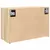 Produktbild 8 för Väggskåp för badrum sonoma-ek 60x25x40 cm konstruerat trä