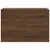 Produktbild 6 för Väggskåp för badrum brun ek 60x25x40 cm konstruerat trä