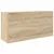 Produktbild 2 för Väggskåp för badrum sonoma-ek 80x25x40 cm konstruerat trä