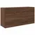 Produktbild 2 för Väggskåp för badrum brun ek 80x25x40 cm konstruerat trä