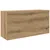 Produktbild 2 för Väggskåp för badrum artisan ek 80x25x40 cm konstruerat trä