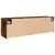 Produktbild 8 för Väggskåp för badrum rökfärgad ek 100x25x30 cm konstruerat trä