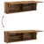 Produktbild 9 för Väggskåp för badrum åldrat trä 100x25x30 cm konstruerat trä