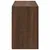 Produktbild 6 för Väggskåp för badrum brun ek 100x25x40 cm konstruerat trä