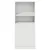 Produktbild 4 för Köksskåp vit 57x41,5x131,5 cm konstruerat trä