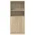 Produktbild 4 för Köksskåp sonoma-ek 57x41,5x131,5 cm konstruerat trä