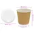 Produktbild 10 för Kaffekoppar i papper med lock 1000 st 4oz 100ml