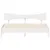 Produktbild 4 för Sängram utan madrass vit 180x200 cm massiv furu