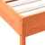 Produktbild 9 för Sängram utan madrass vaxbrun 140x190 cm massiv furu