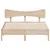 Produktbild 4 för Sängram utan madrass 135x190 cm massiv furu