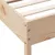 Produktbild 9 för Sängram utan madrass 135x190 cm massiv furu
