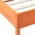 Produktbild 9 för Sängram utan madrass vaxbrun 135x190 cm massiv furu