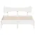 Produktbild 4 för Sängram utan madrass vit 120x190 cm massiv furu