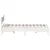 Produktbild 7 för Sängram utan madrass vit 120x190 cm massiv furu