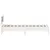 Produktbild 7 för Sängram utan madrass vit 90x190 cm massiv furu