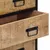 Produktbild 7 för Skänk 2 st 70x35x70 cm massivt grovt mangoträ