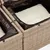 Produktbild 11 för Soffgrupp för trädgård med dynor 4 delar beige konstrotting
