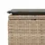 Produktbild 10 för Matgrupp för trädgården med dynor 7 delar beige konstrotting