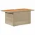 Produktbild 6 för Loungegrupp för trädgården m. dynor 11 delar beige konstrotting