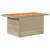 Produktbild 6 för Loungegrupp för trädgården m. dynor 11 delar beige konstrotting