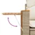 Produktbild 12 för Matgrupp för trädgården med dynor 8 delar beige konstrotting