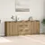 Produktbild 3 för Skänkar 3 delar ek 60x30x70 cm konstruerat trä