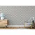Produktbild 9 för DUTCH WALLCOVERINGS Tapet Geometric vit och svart