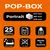 Produktbild 6 för Exacompta Dokumentfack set Pop-Box med 4 lådor svart