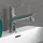 EISL Tvättställsblandare VARIABILE med utdragbar dusch krom